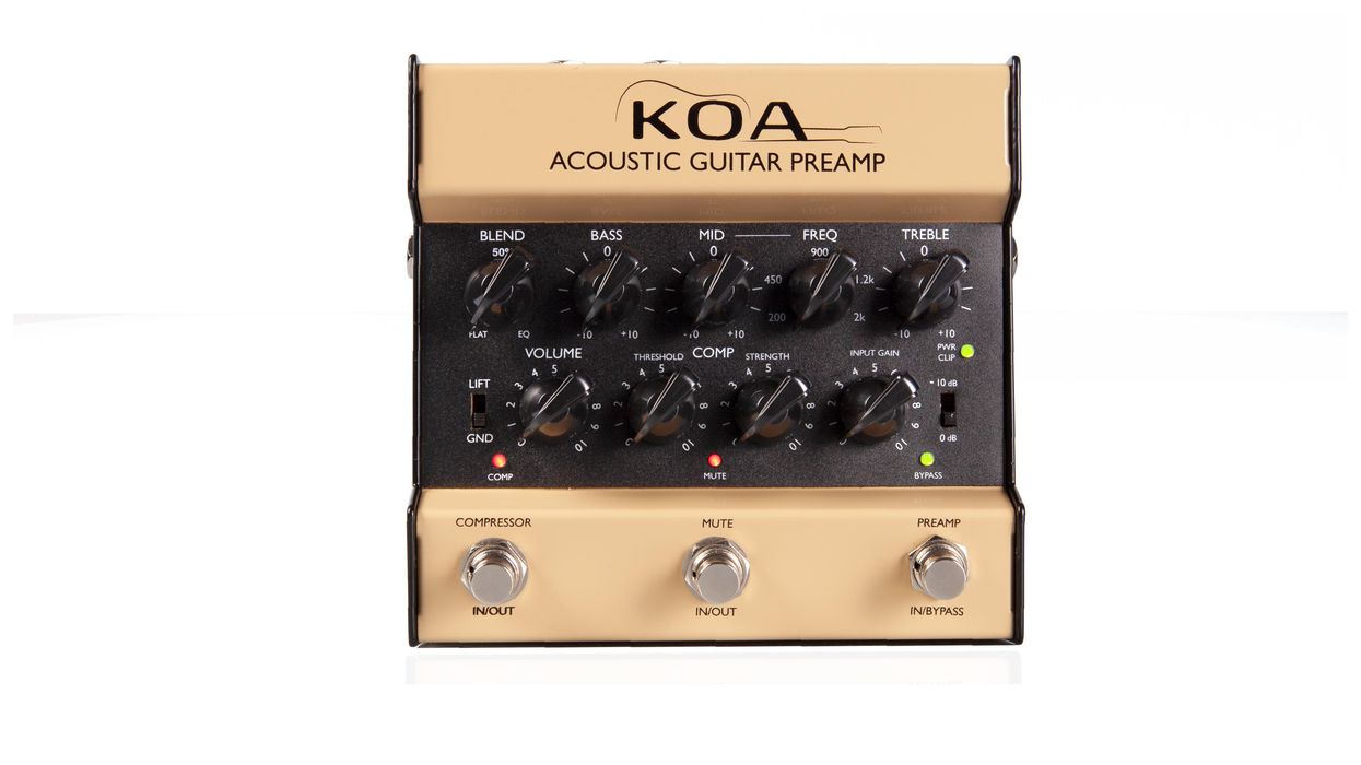 Carvin Introduces the KOA Acoustic Guitar Preamp