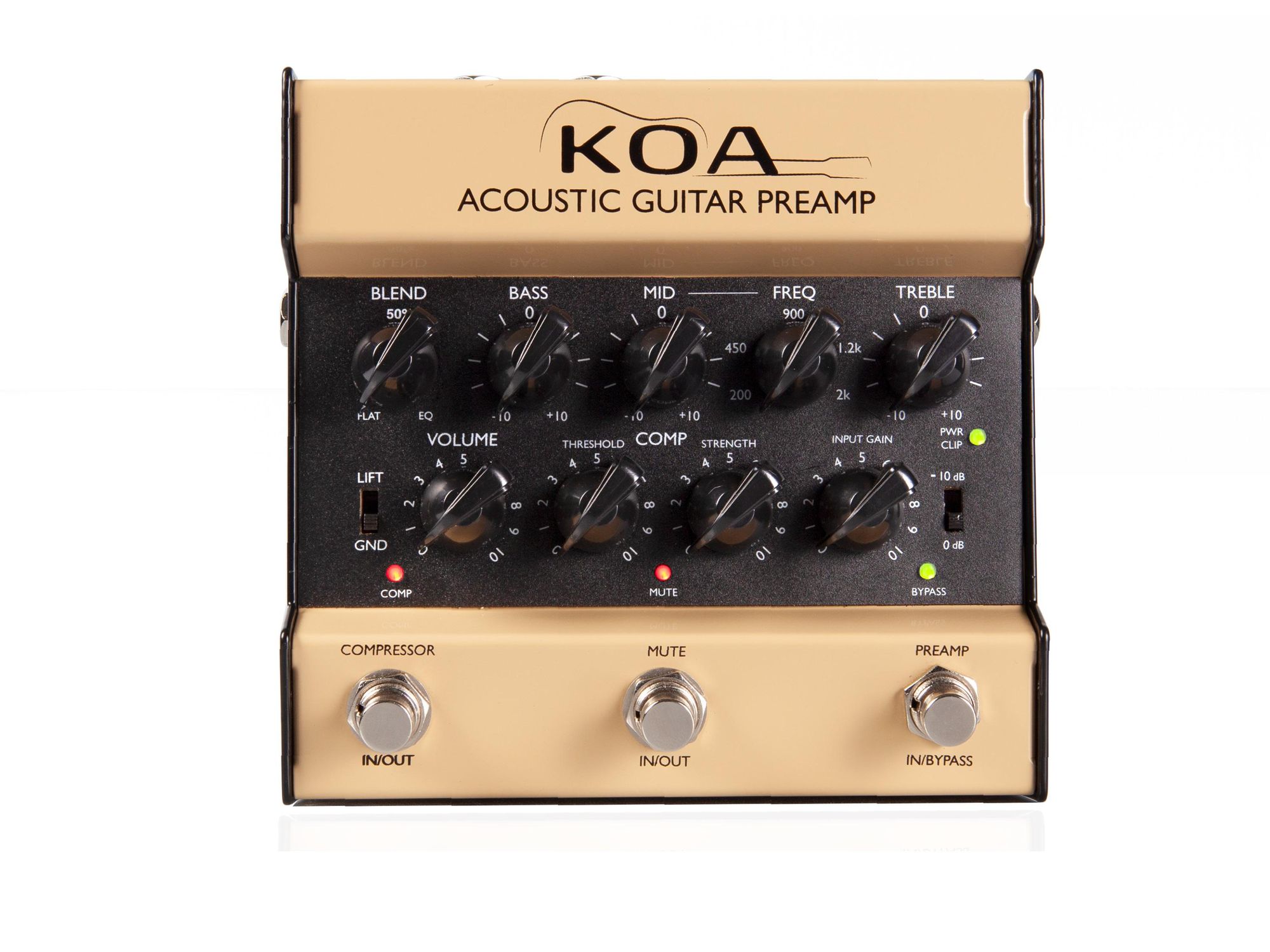 Carvin Introduces the KOA Acoustic Guitar Preamp