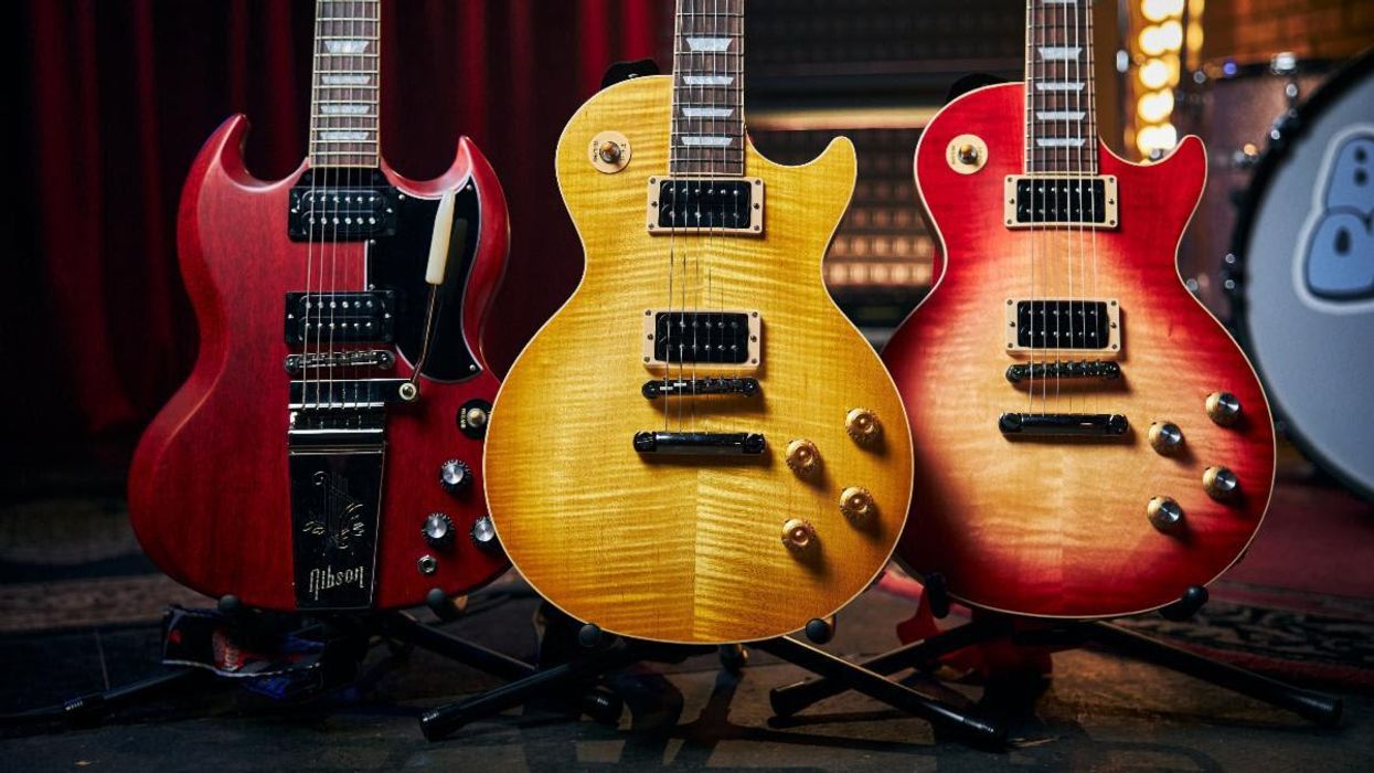 Gibson Unveils the Original Collection Faded Series