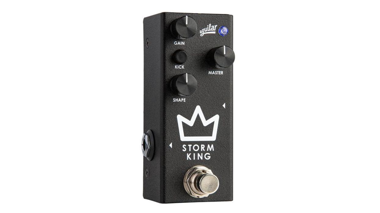 Aguilar Introduces the Storm King Distortion/Fuzz