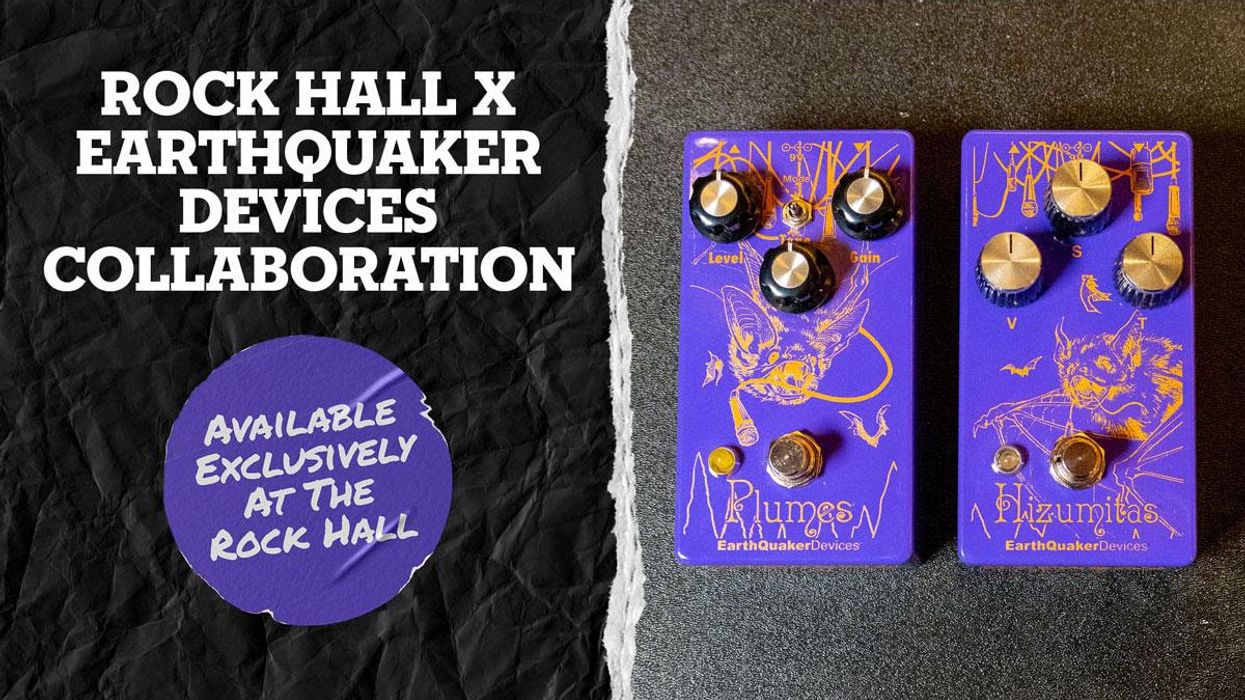 The Rock & Roll Hall of Fame and EarthQuaker Devices Collab on Limited-Edition Pedals