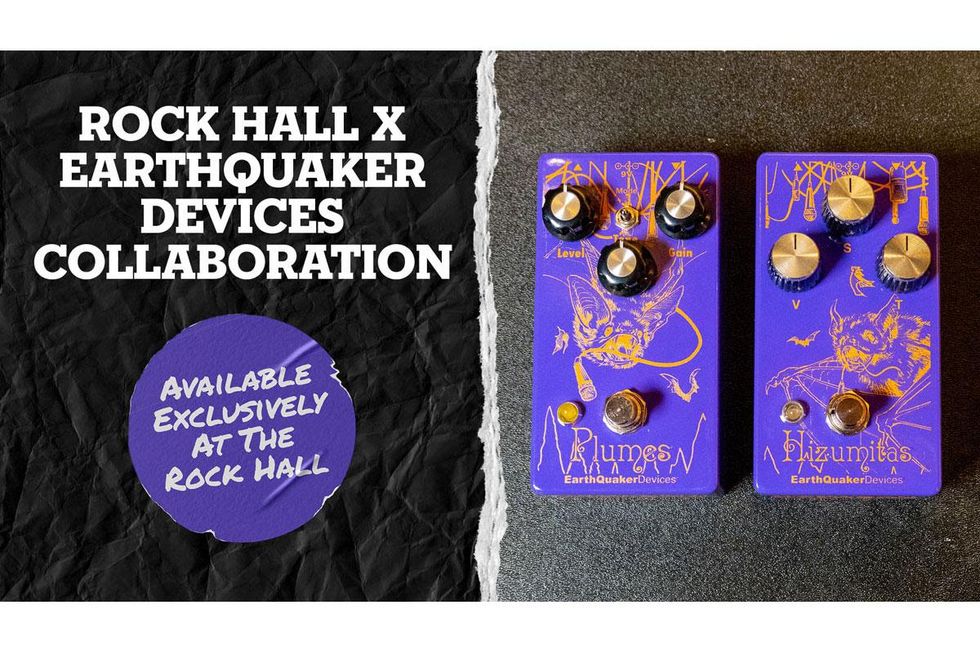 The Rock & Roll Hall of Fame and EarthQuaker Devices Collab on Limited-Edition Pedals