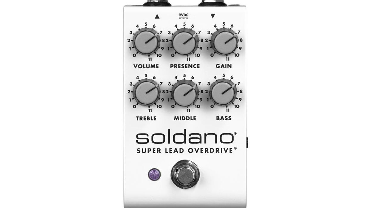 Soldano Unveils the SLO Overdrive