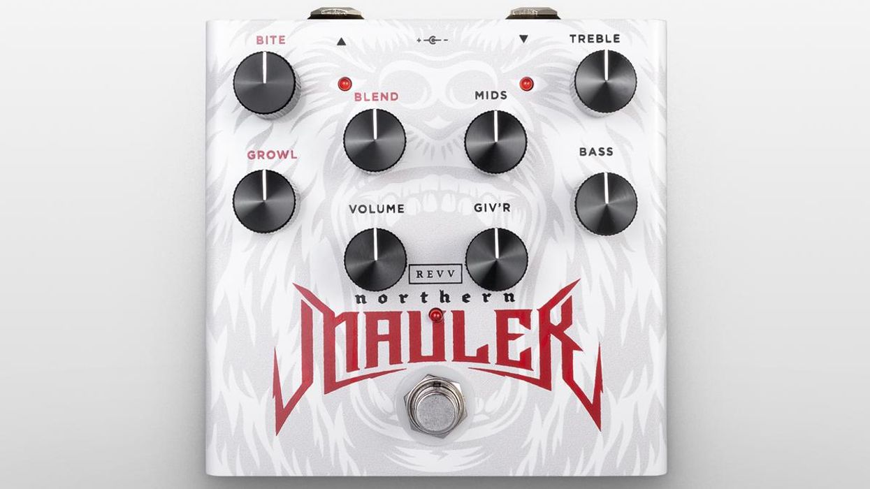 Revv Amplification Introduces the Glenn Fricker Signature Series Northern Mauler 2-In-1 Distortion