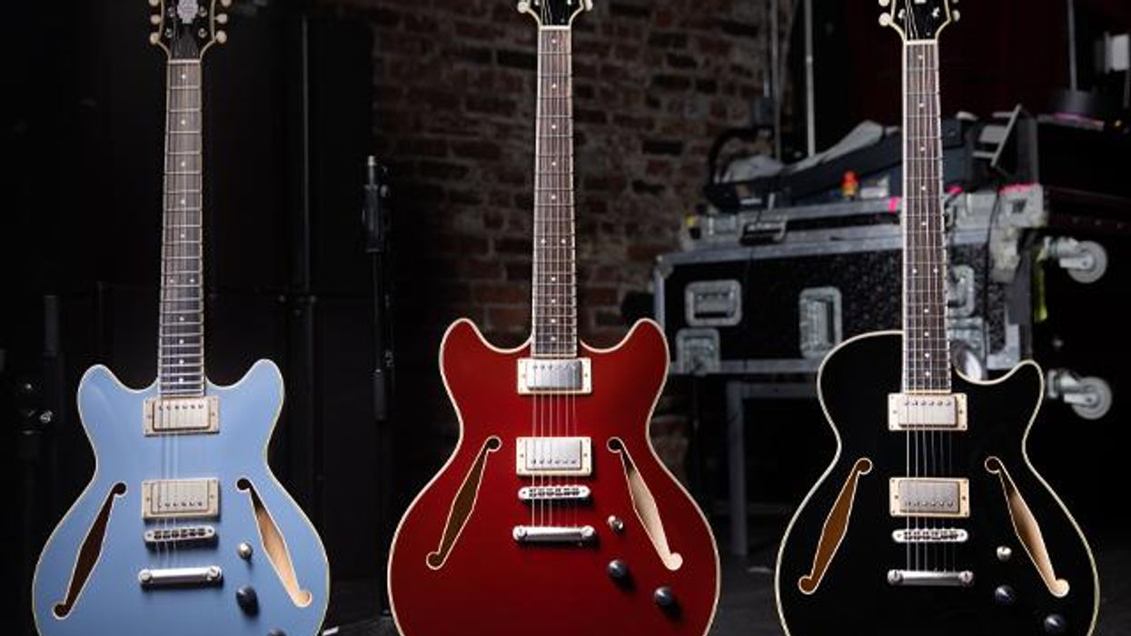 D’Angelico Guitars Announces the Excel Tour Collection