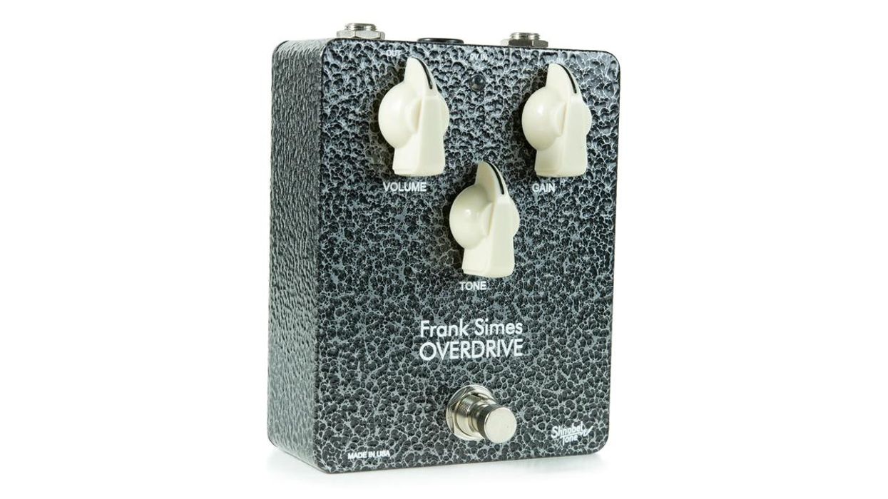 Shnobel Tone Introduces the Frank Simes Signature Overdrive
