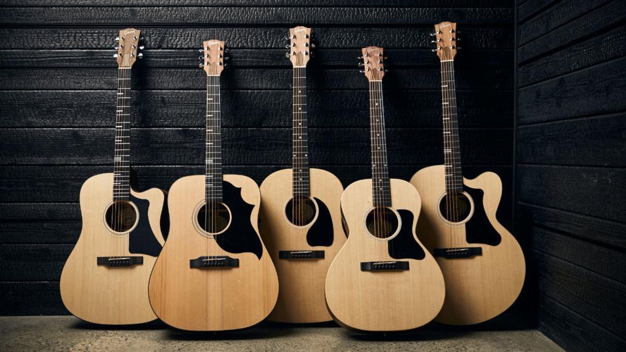 Gibson Unveils the Generation Collection of Acoustics