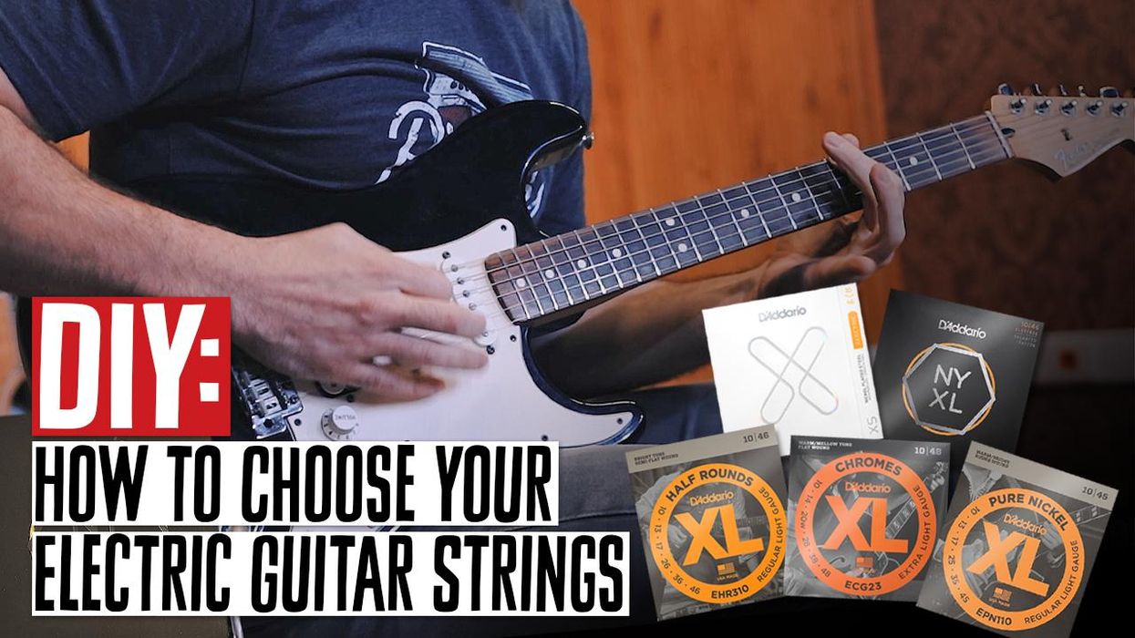 DIY: How to Choose Your Electric Guitar Strings