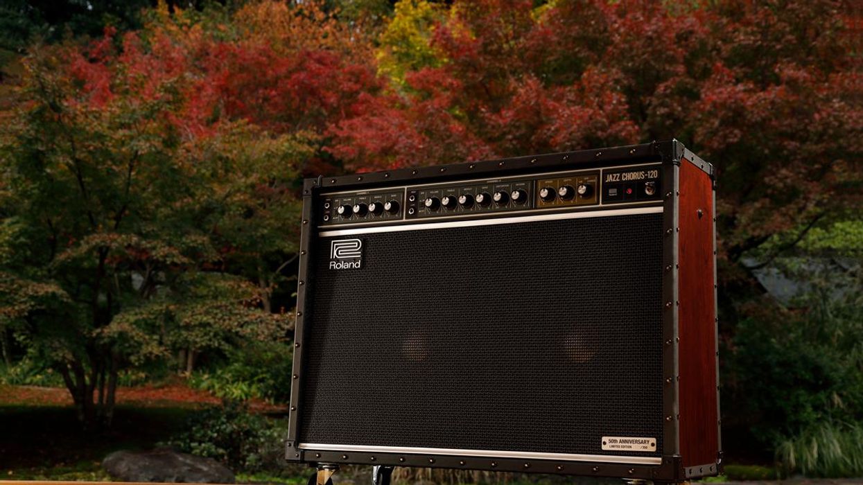 Roland Announces JC-120 Jazz Chorus Roland 50th Anniversary Limited Edition