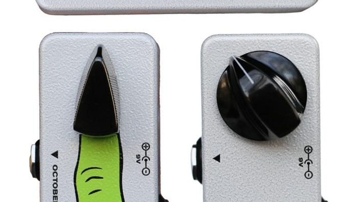 October Audio Unveils Mini Version of NVMBR Gain Pedal
