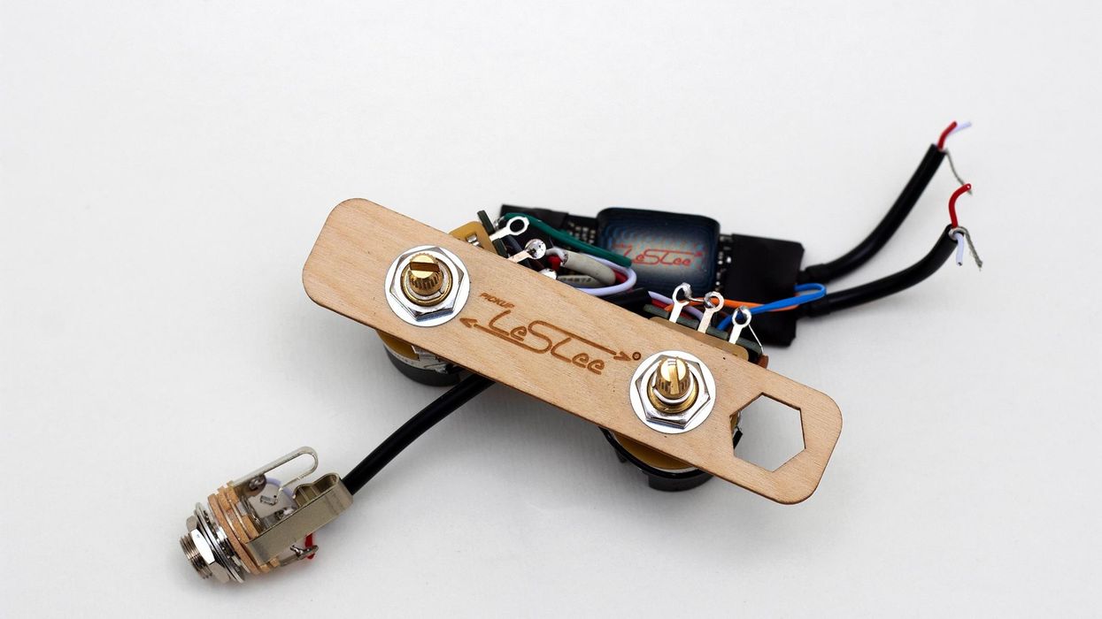 Pickup LesLee Introduces Onboard Tremolo Effect