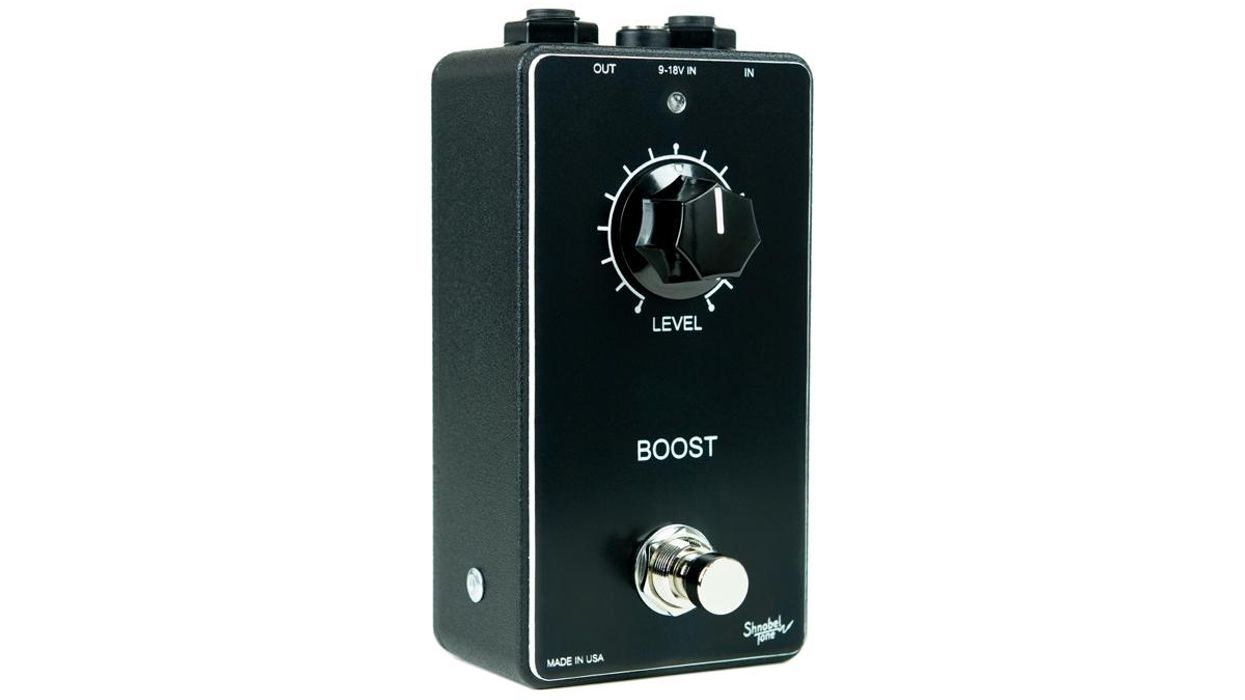 Shnobel Tone Introduces Clean Boost Pedal