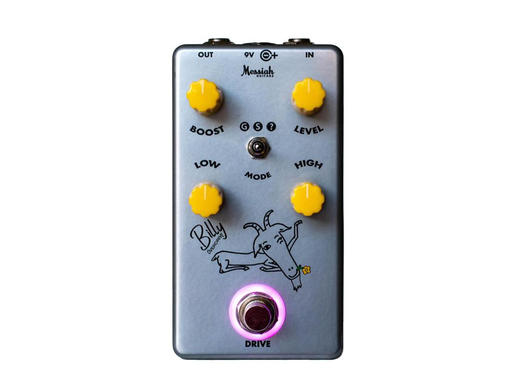 Messiah Guitars Introduces Billy Transparent Overdrive