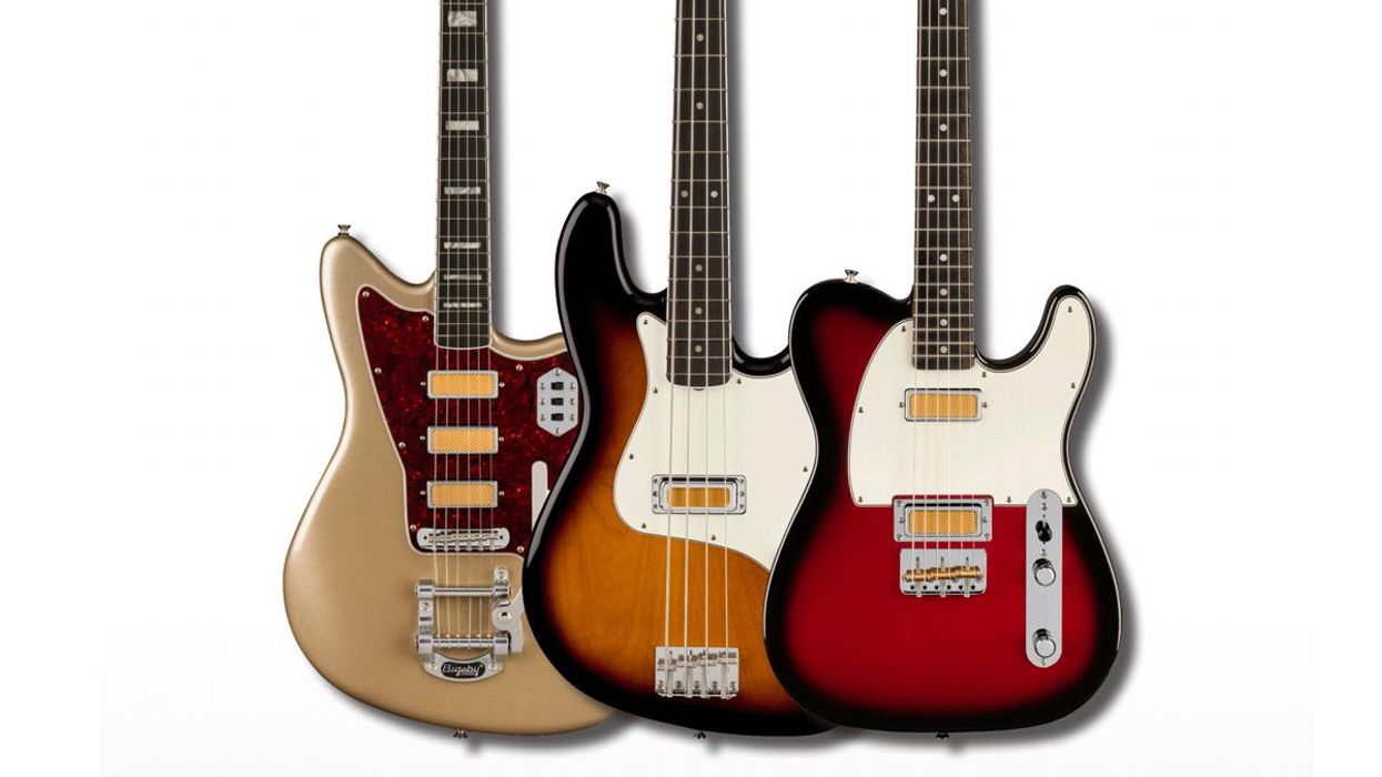Fender Unveils Gold Foil Series