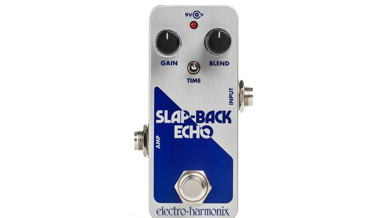 EHX Reissues the Slap-Back Echo Pedal