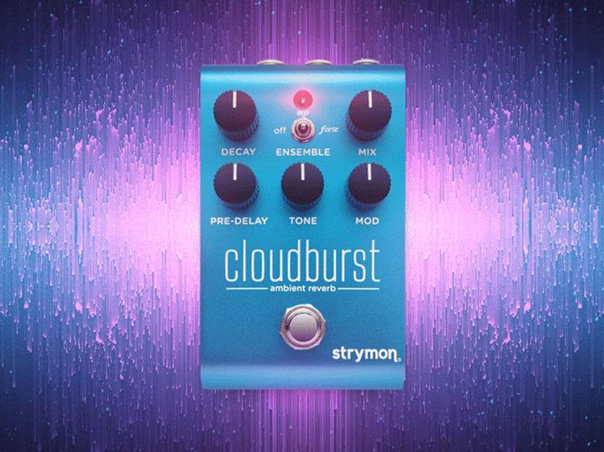 Strymon Introduces Cloudburst Ambient Reverb - Premier Guitar