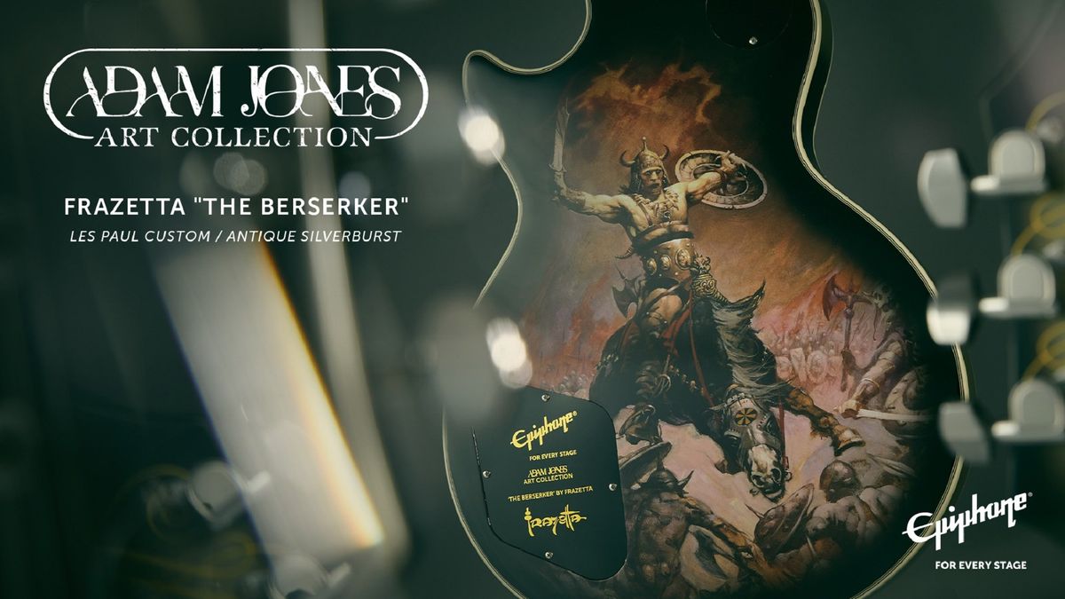 Adam Jones & Epiphone Launch "The Berserker" Custom Art