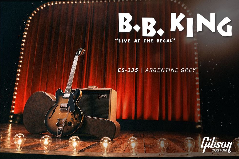 Gibson Introduces B.B. King "Live at the Regal" ES-335