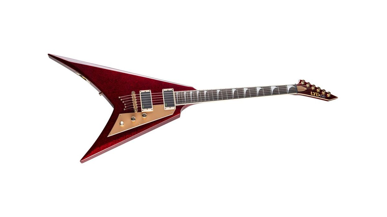 ESP Announces LTD Kirk Hammett Signature Series KH-V