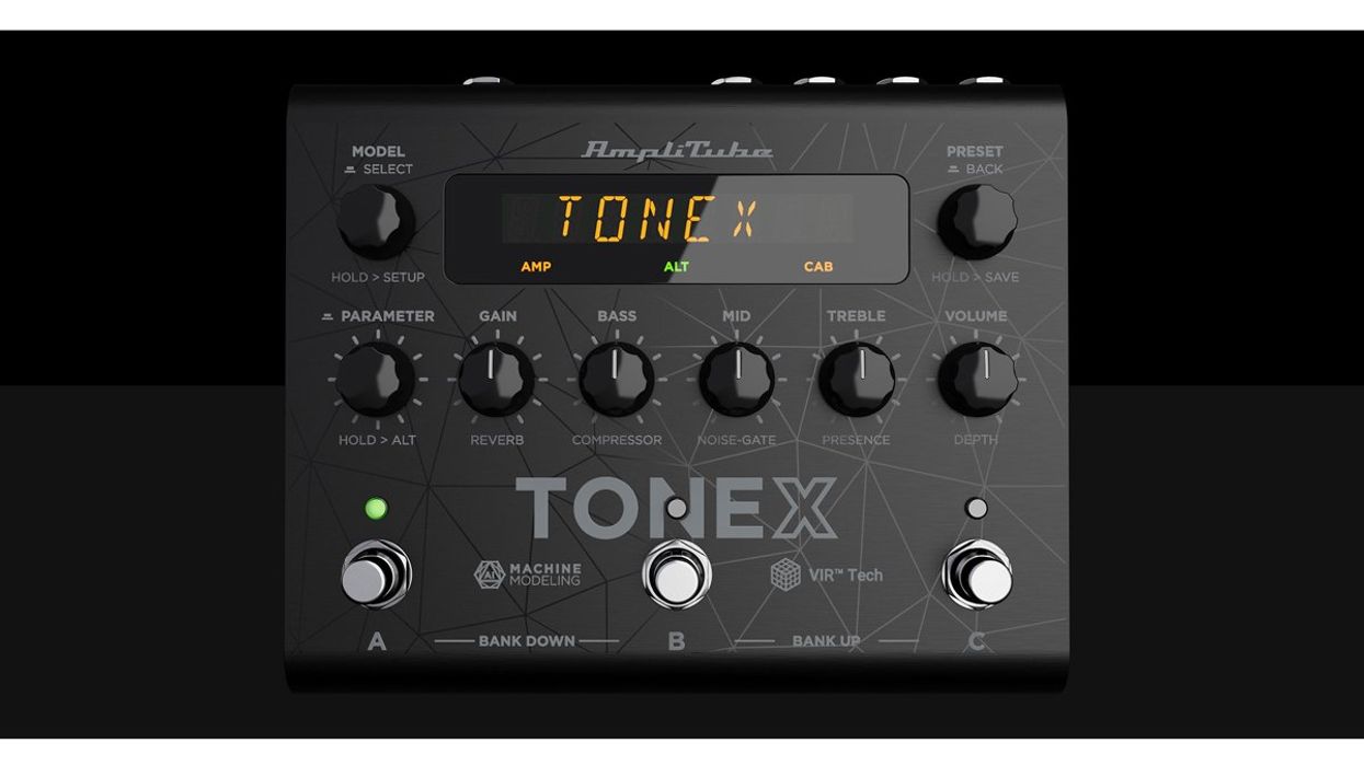 IK Multimedia Releases TONEX Pedal