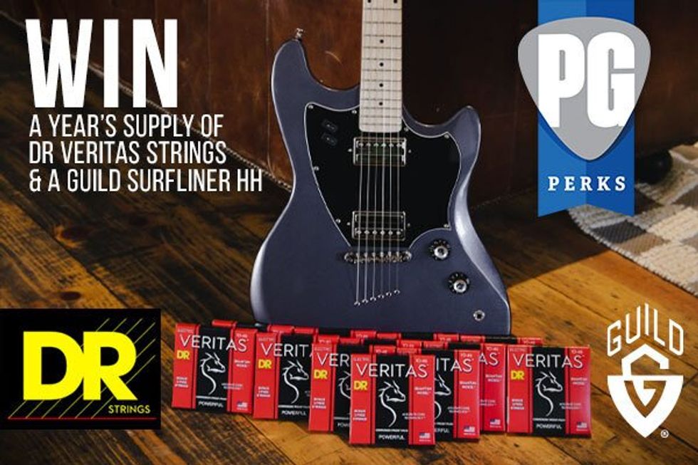Exclusive DR Strings & Guild Guitars Giveaway!