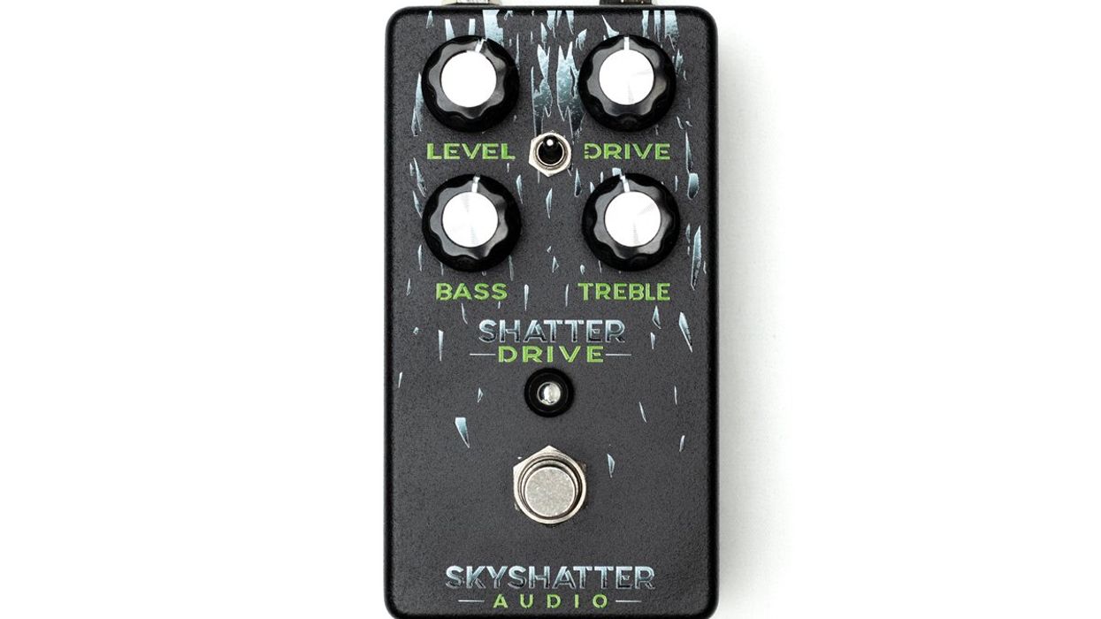 Skyshatter Audio Introduces Shatter Drive High-Gain OD