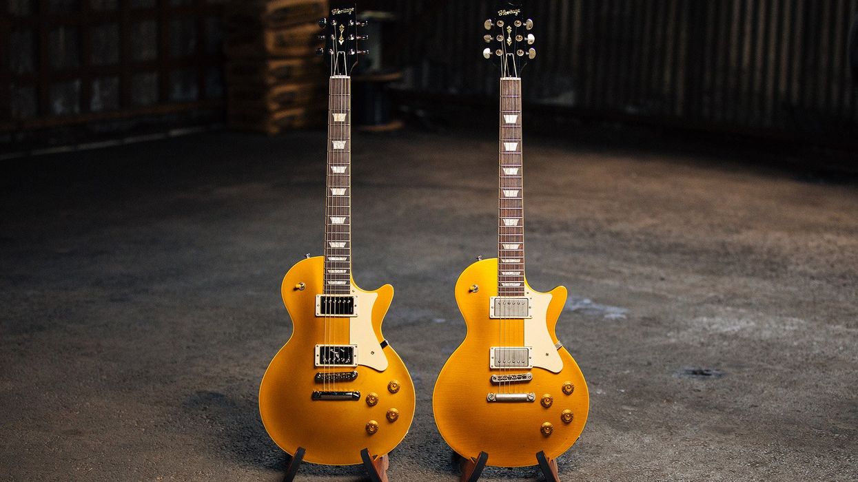 Heritage Custom Shop Unveils Core Collection H-150 Gold Top