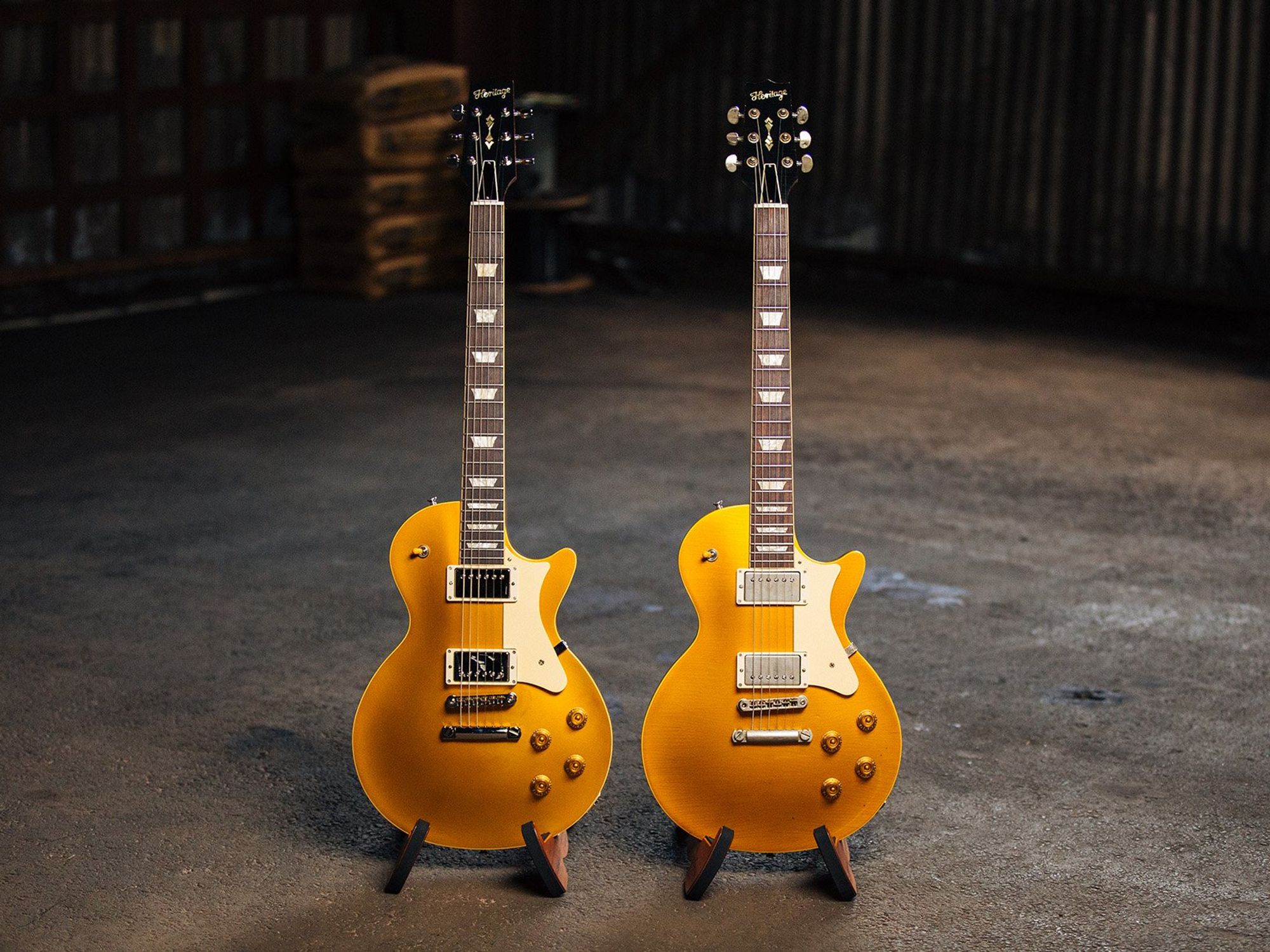 Heritage Custom Shop Unveils Core Collection H-150 Gold Top