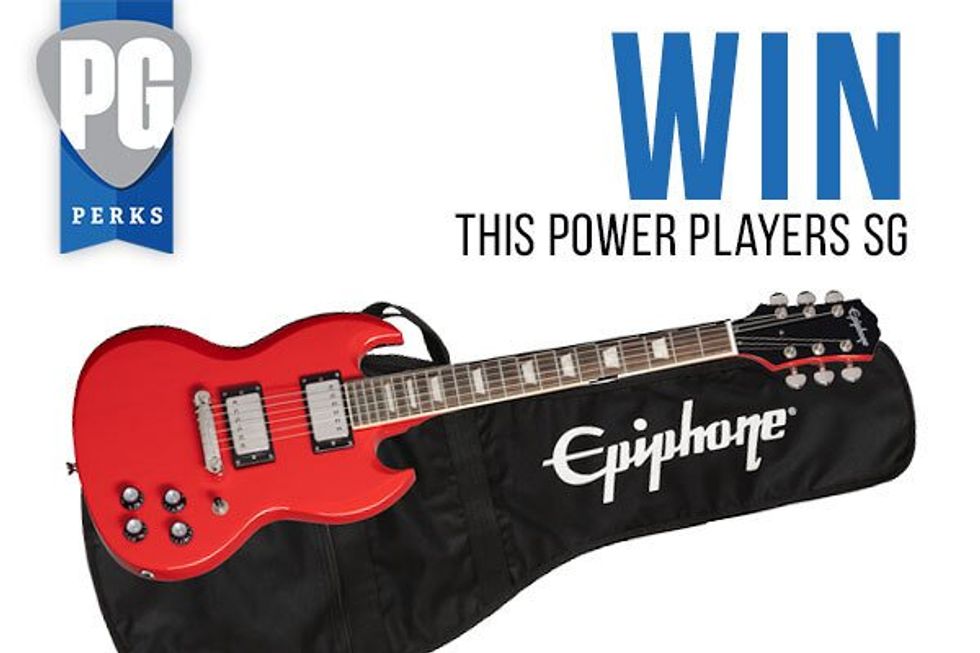 Epiphone Power Players SG Giveaway