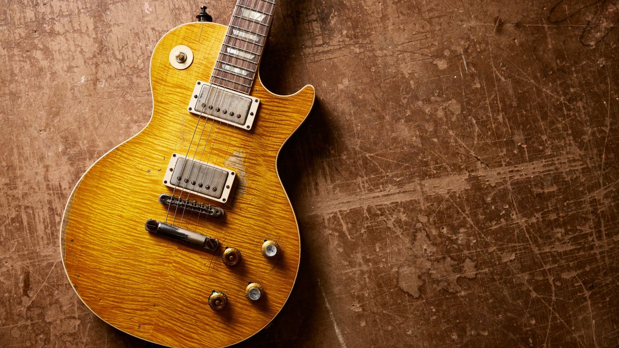 Kirk Hammett’s “Greeny” Les Paul Recreated by Gibson Custom