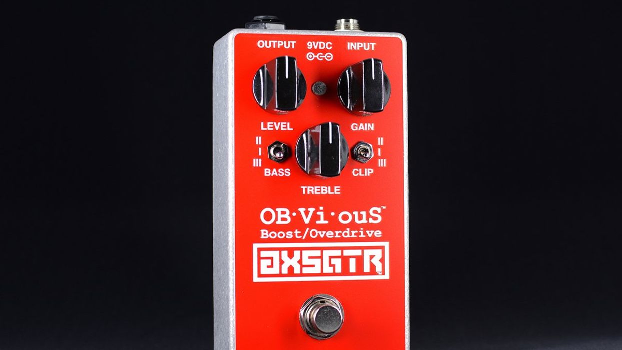 AXESS Electronics AXSGTR Introduces Its First Effect Pedal