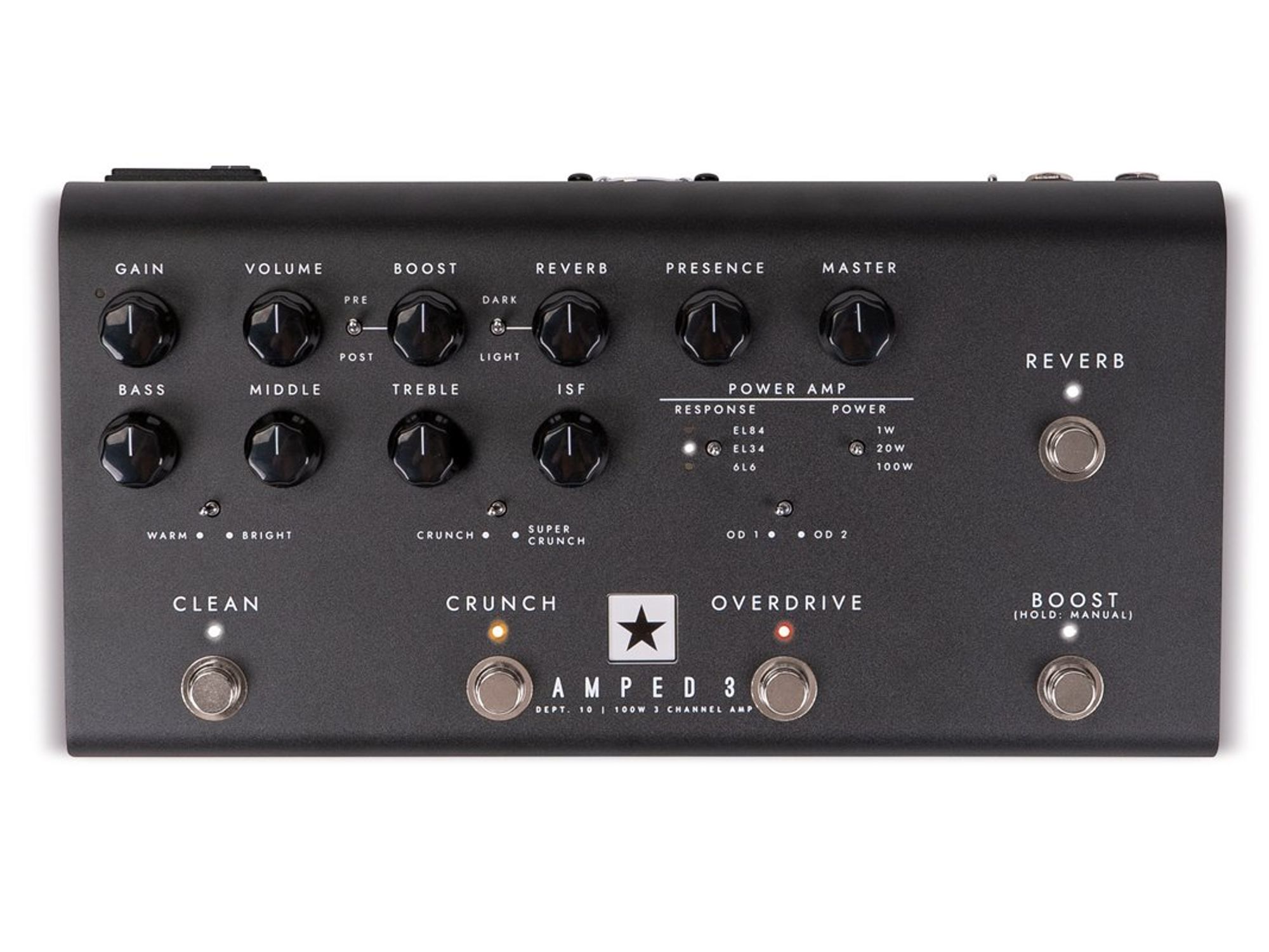 Blackstar Announces Amped 3 Preamp