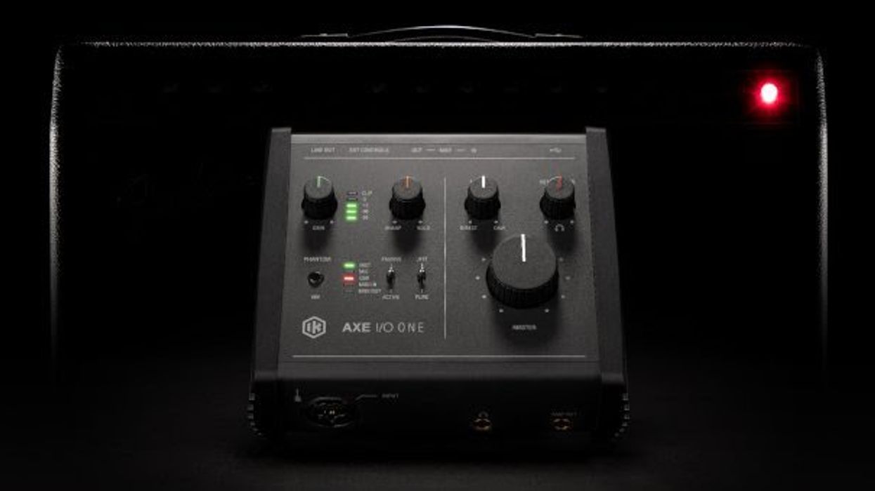 IK Multimedia Releases AXE I/O ONE Audio Interface