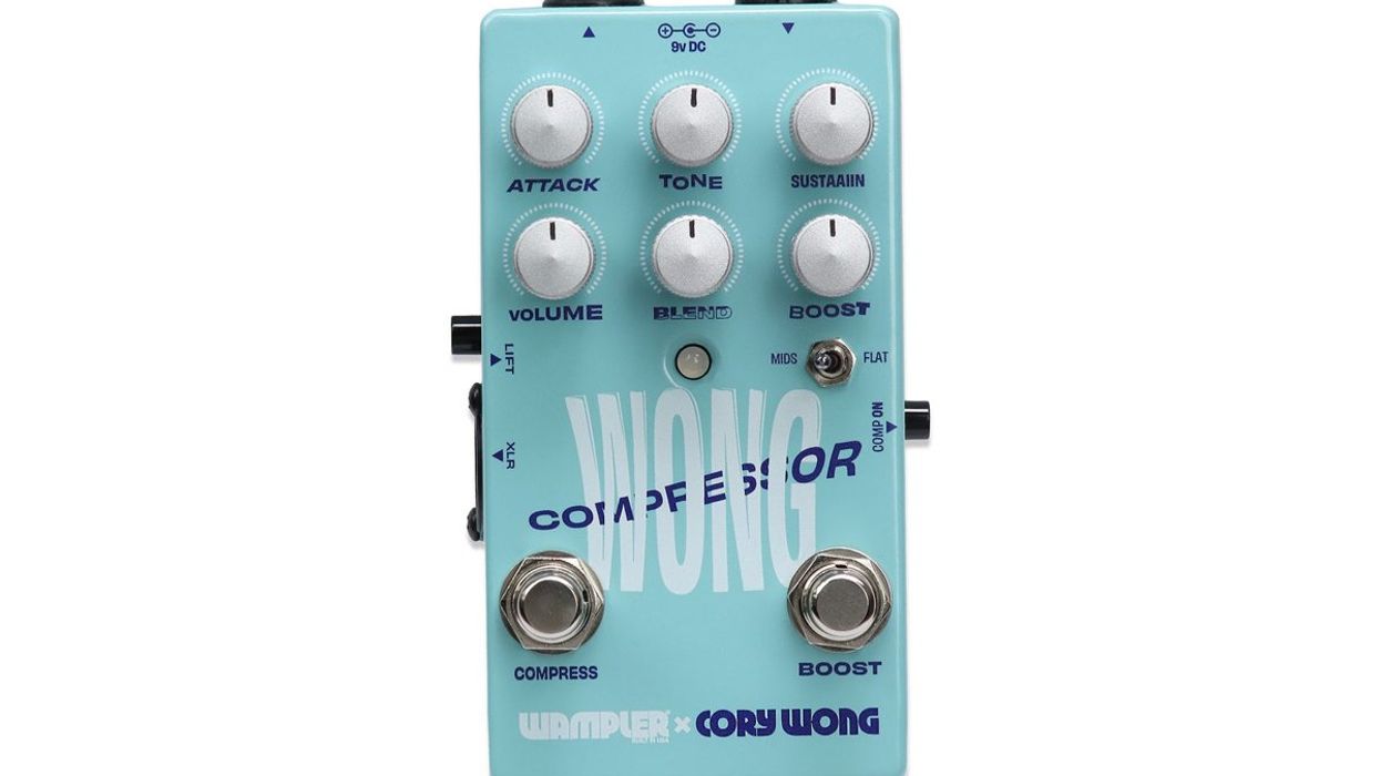 Wampler Launches the Cory Wong Compressor