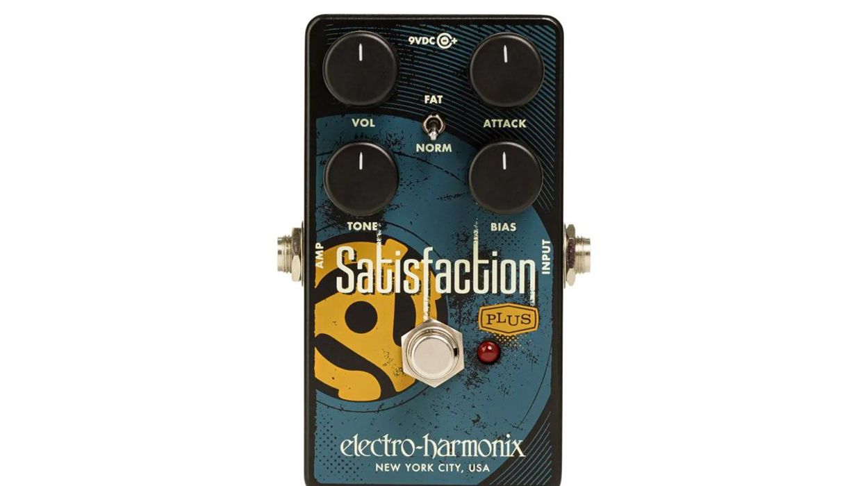 Electro-Harmonix Unveils the Satisfaction Plus Fuzz