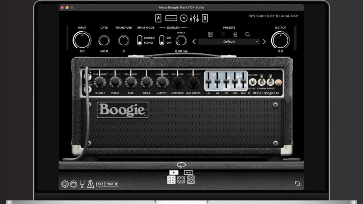 Mesa/Boogie Partners with Neural DSP for the Mark IIC+ Suite