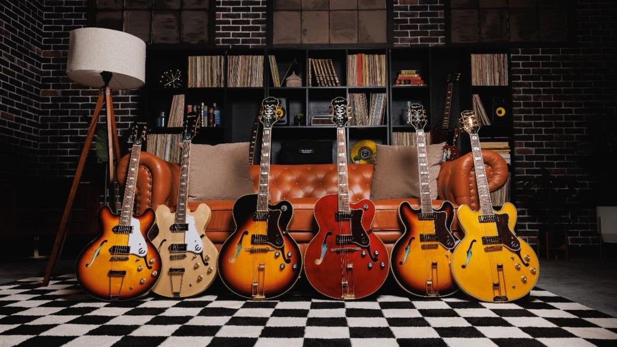 Epiphone Unveils Revamped Casino, Broadway, and Sheraton Models