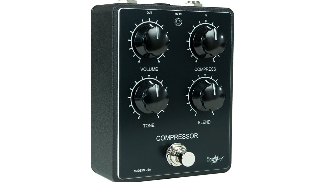 Shnobel Tone Introduces Their First Compressor Pedal