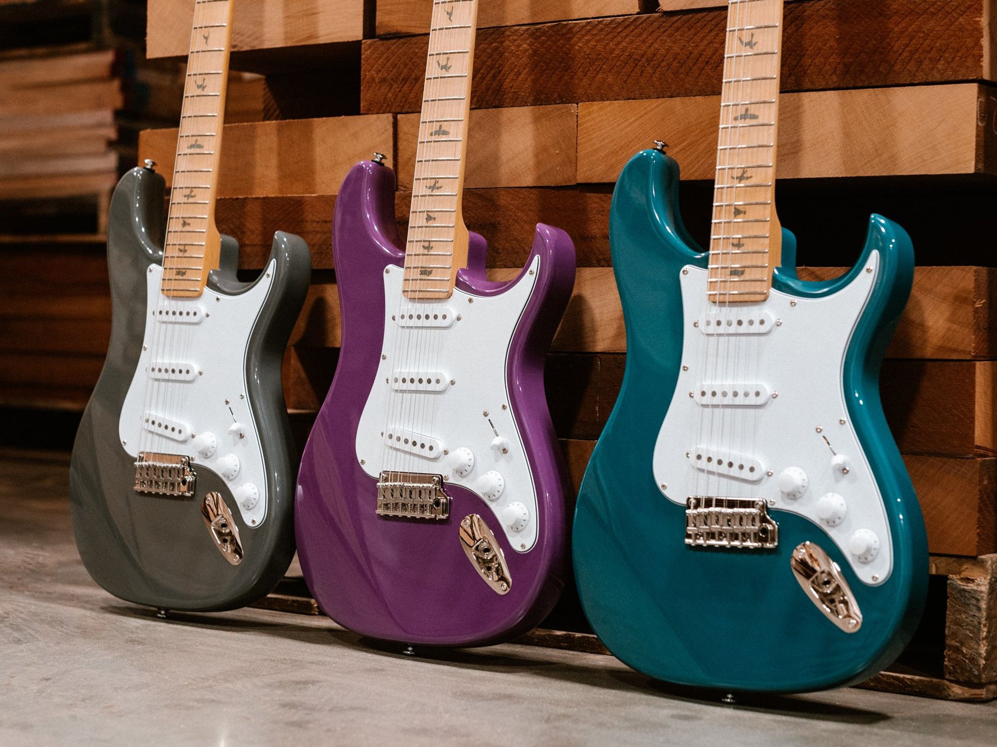 PRS Expands SE Silver Sky Offerings with Maple Fretboard and New Colors