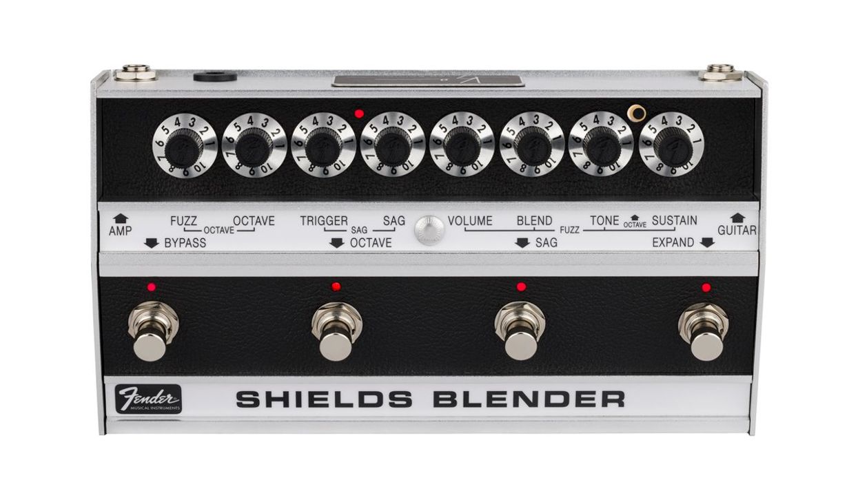 Fender Launches Shields Blender Pedal