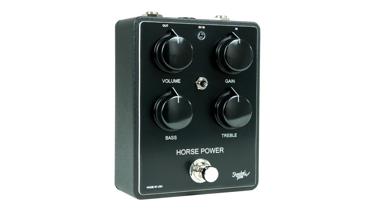 Shnobel Tone Launches Horse Power Overdrive