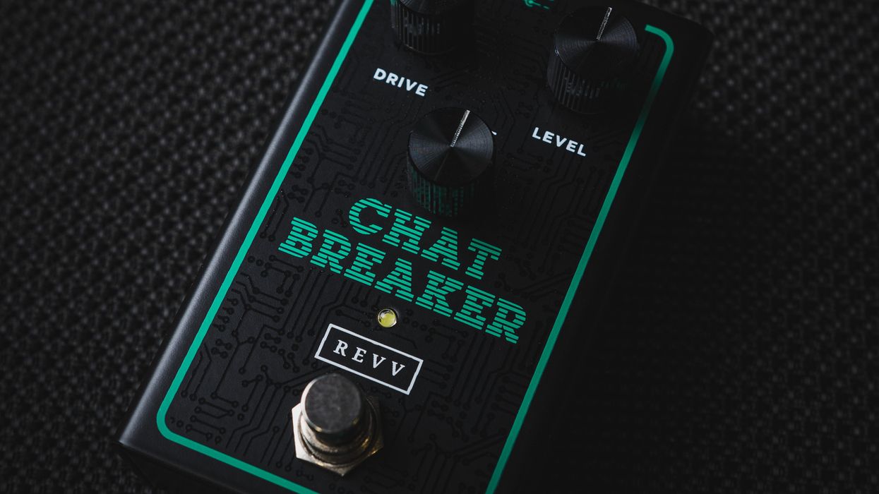 Revv Amplification Puts AI to the Test with the Chatbreaker Overdrive