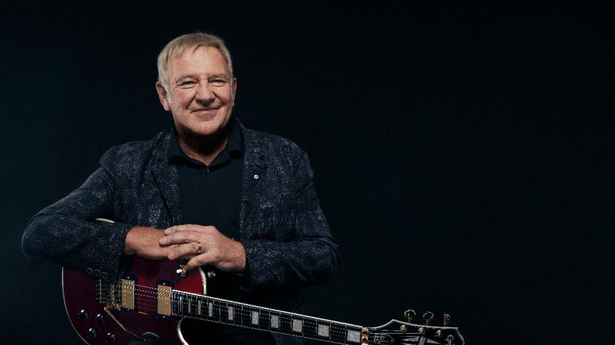 Alex Lifeson and Epiphone Debut the Les Paul Custom Axcess