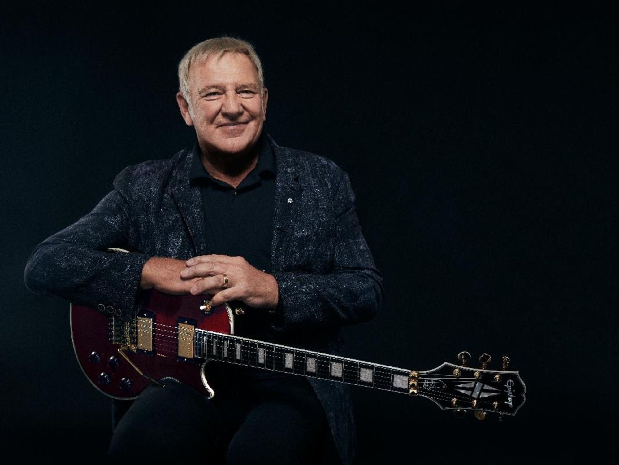 Alex Lifeson and Epiphone Debut the Les Paul Custom Axcess