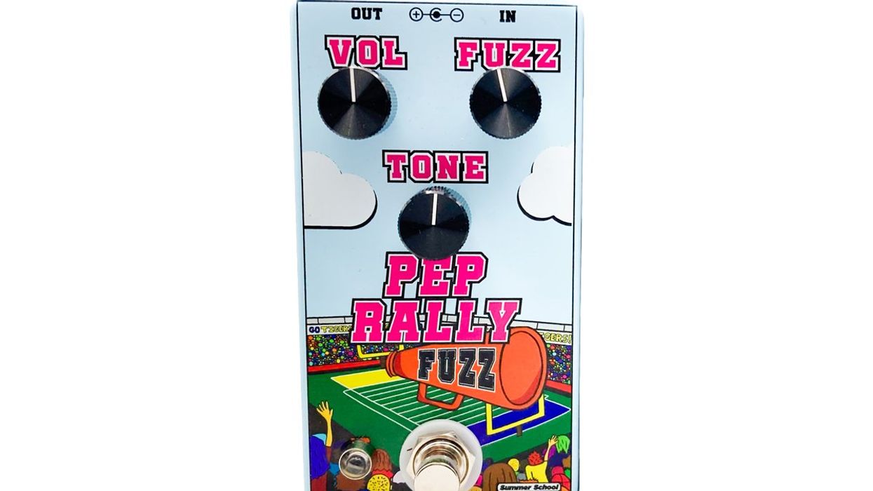 Summer School Electronics Gets Loud and Proud with Brand New Pep Rally Fuzz