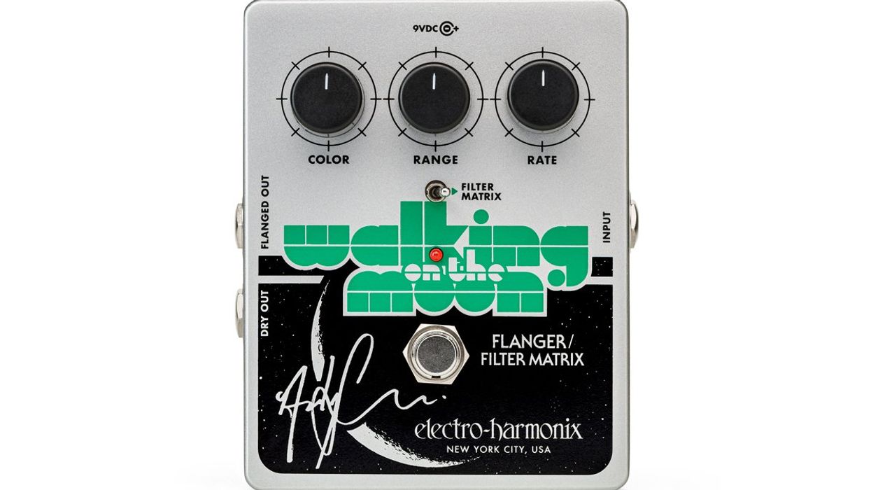 Electro-Harmonix and Andy Summers Launch the Walking on the Moon Flanger