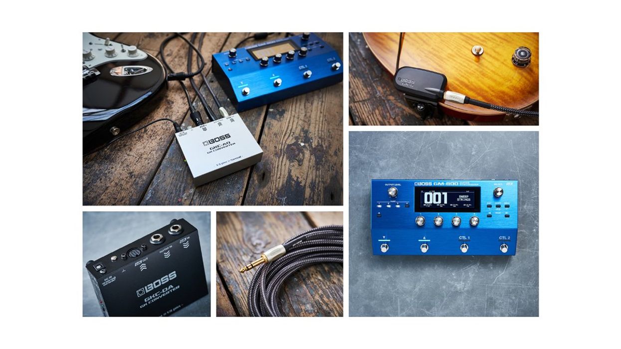 Boss Announces the Serial GK System and GM-800 Guitar Synthesizer