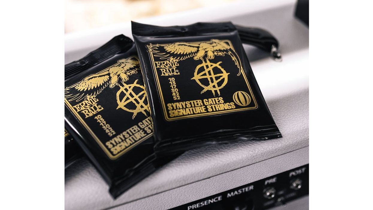 Ernie Ball Introduces Synyster Gates Signature Strings