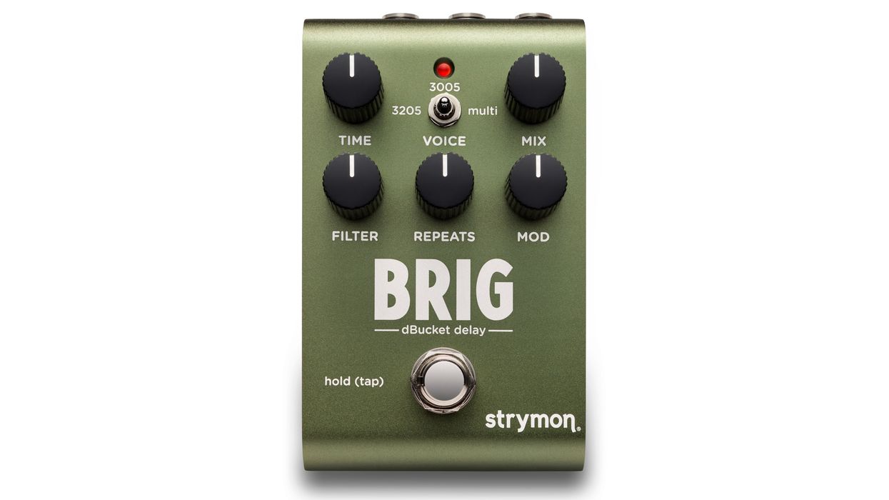 Strymon Introduces the Brig dBucket Organic Delay