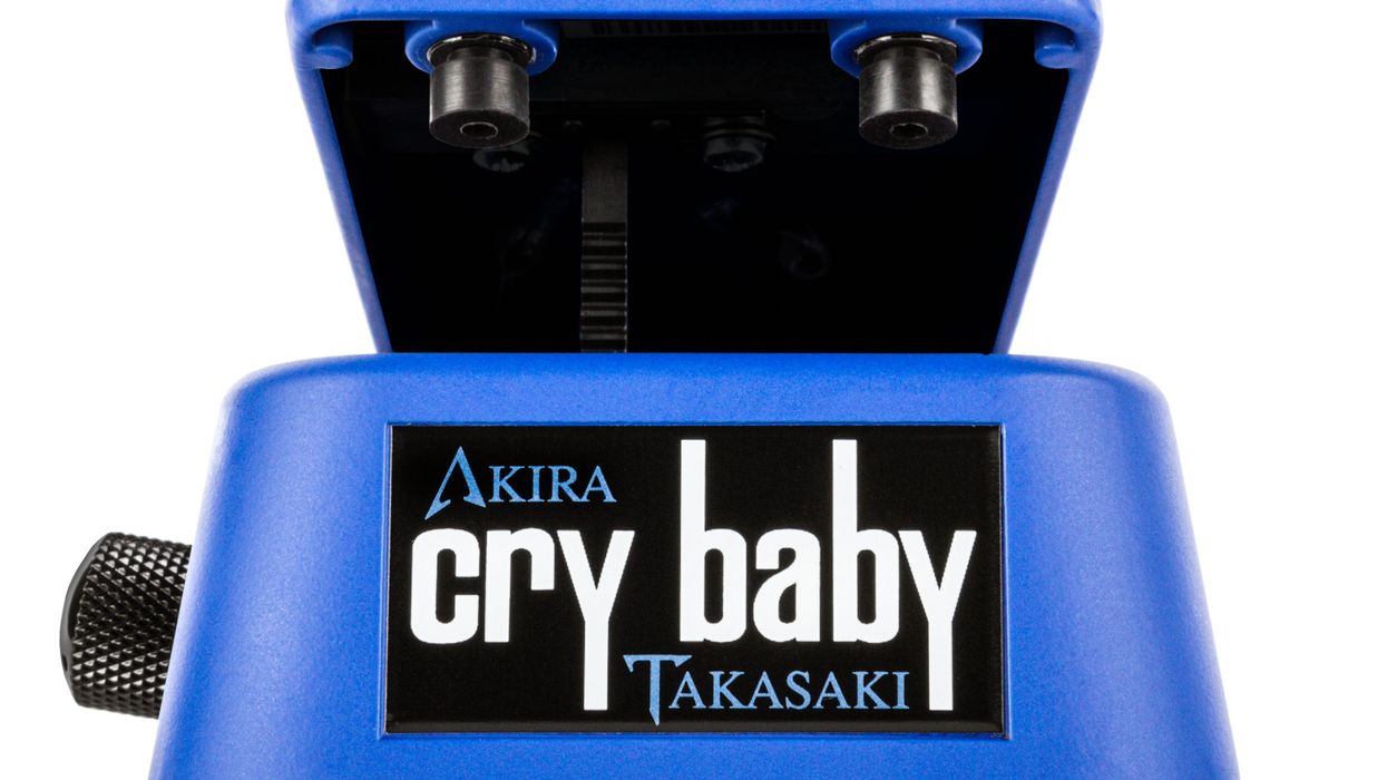 Dunlop Unveils the Akira Takasaki Cry Baby Fuzz Wah